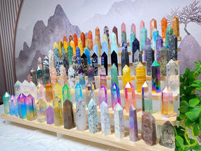 Crystal tower Wholesale nutural healing 100 kinds No.1-70