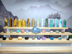 Crystal tower Wholesale nutural healing 100 kinds No.71-100