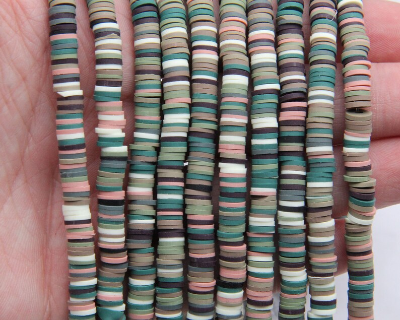 Wholesale Heishi Beads Collection: Polymer Clay & Vinyl Heishi for Dynamic Jewelry Designs