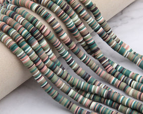 Wholesale Heishi Beads Collection: Polymer Clay & Vinyl Heishi for Dynamic Jewelry Designs