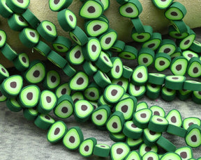 10mm Fruit Polymer Clay Beads,Polymer Wholesale Heishi Beads Collection: Polymer Clay & Vinyl Heishi for Dynamic Jewelry Designs