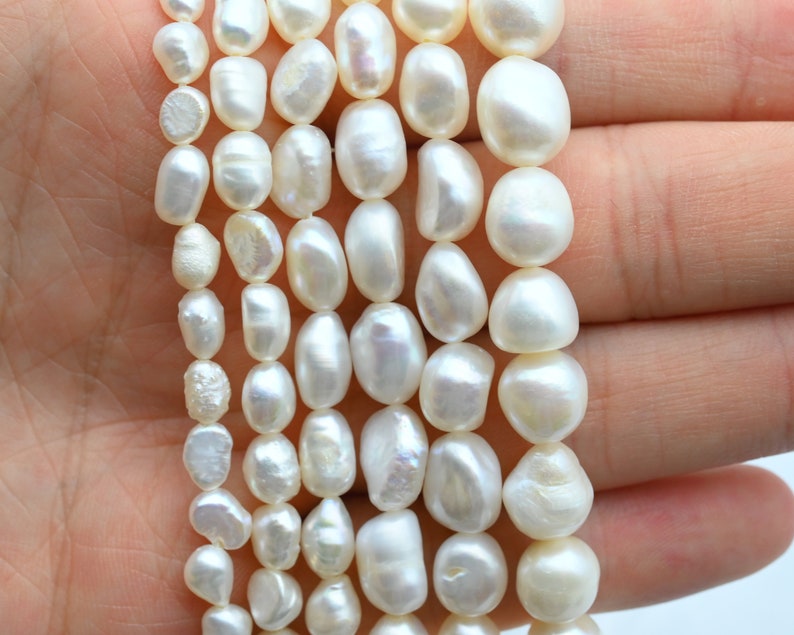 Elegant Freshwater Pearls for Jewelry Making: Baroque, Nugget, & Cultured Pearl Beads Wholesale bracelet