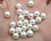 7.5~8.0MMGenuine Freshwater Pearl Beads for Elegant Jewelry Making - Perfect Gifts for Christmas & Special Occasions