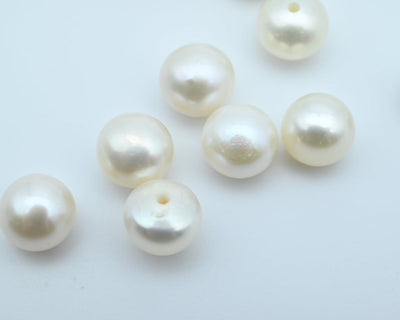 7.5~8.0MMGenuine Freshwater Pearl Beads for Elegant Jewelry Making - Perfect Gifts for Christmas & Special Occasions