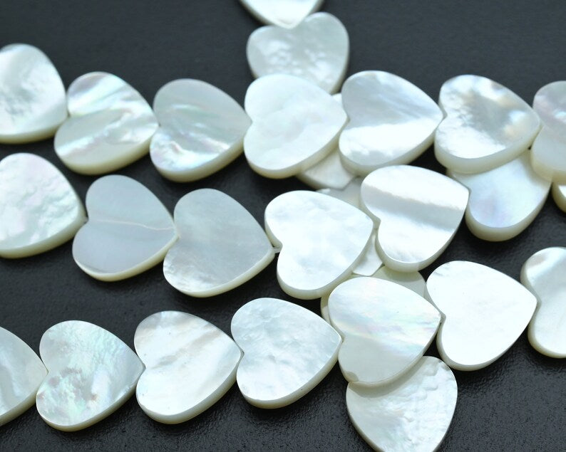 Elegant Mother of Pearl Shell Beads for Jewelry Making - Perfect for DIY Bracelets & Necklaces