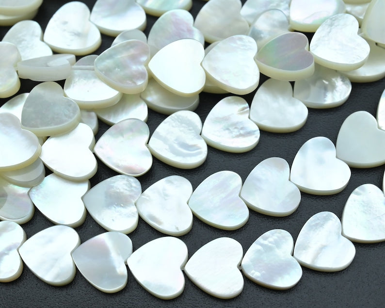 Elegant Mother of Pearl Shell Beads for Jewelry Making - Perfect for DIY Bracelets & Necklaces