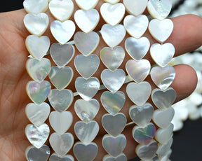 Elegant Mother of Pearl Shell Beads for Jewelry Making - Perfect for DIY Bracelets & Necklaces