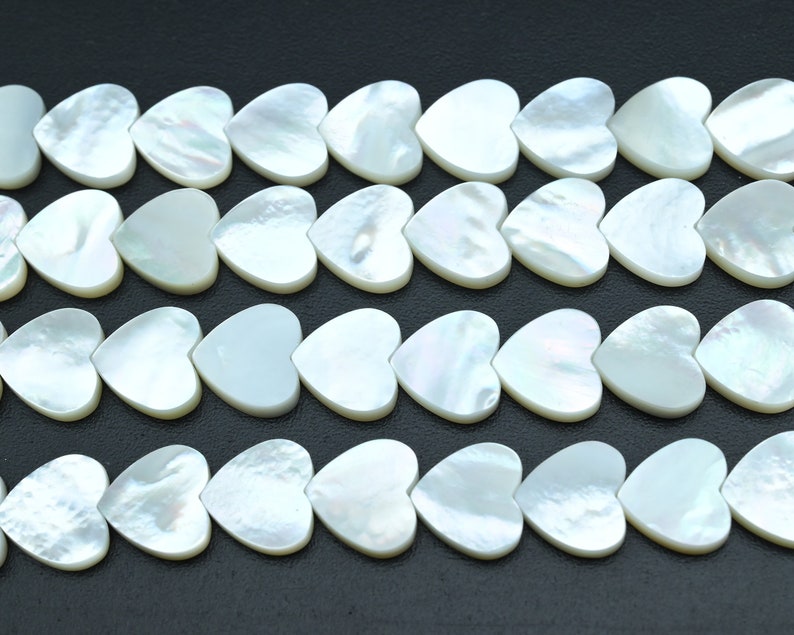 Elegant Mother of Pearl Shell Beads for Jewelry Making - Perfect for DIY Bracelets & Necklaces