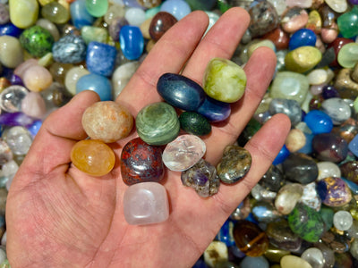 Mixed Tumble Stone Size 5-30mm healing crystals chakra crystals tumbled stone cabpchon stones