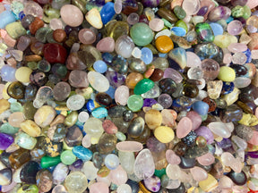 Mixed Tumble Stone Size 5-30mm healing crystals chakra crystals tumbled stone cabpchon stones