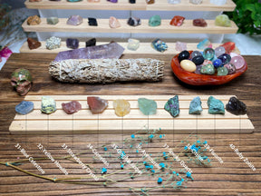 Wholesale Raw Crystals 31-Blue Celestine\n32-Yellow Howlite\n33-Strawberry Crystal\n34-Carnelian\n35-Qinghai Jasper\n36-Aventurine\n37-Smoky Quartz\n38-Citrine\n39-Fluorite